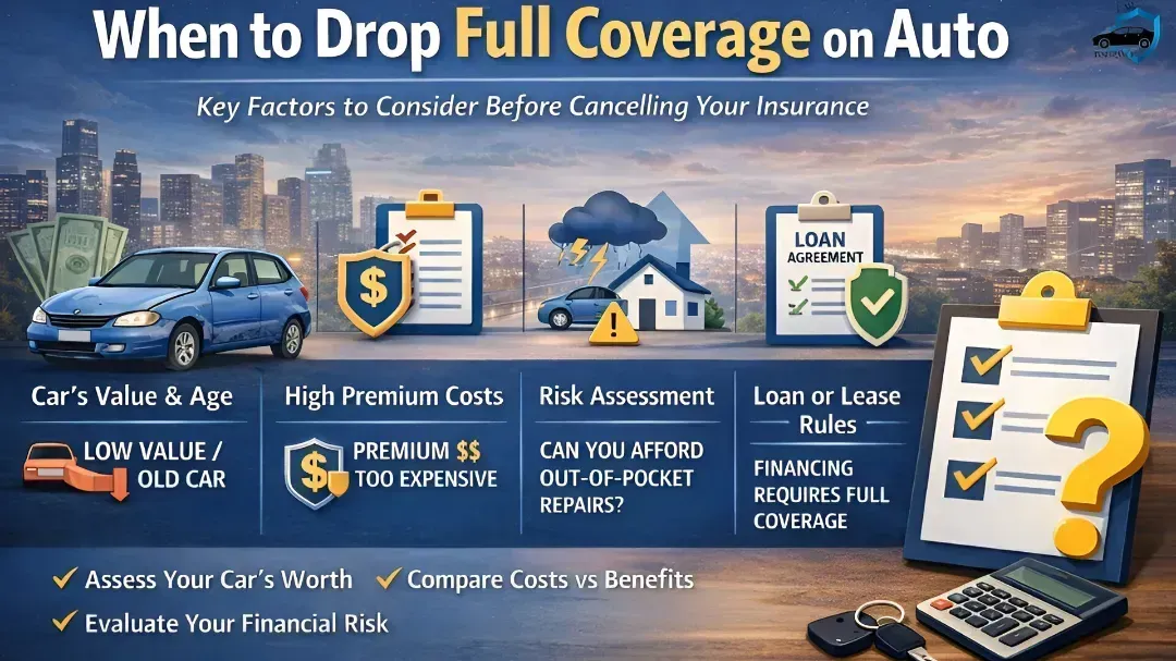 When to Drop Full Coverage on Auto